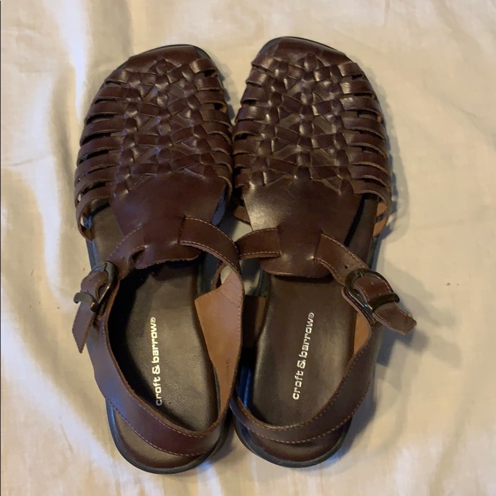 croft & barrow Women's Brown Sandals